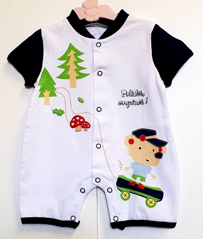 Barboteuse garçon Polidet, coquinet