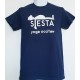 T-shirt Homme Sièsta, yoga occitan coloris marine