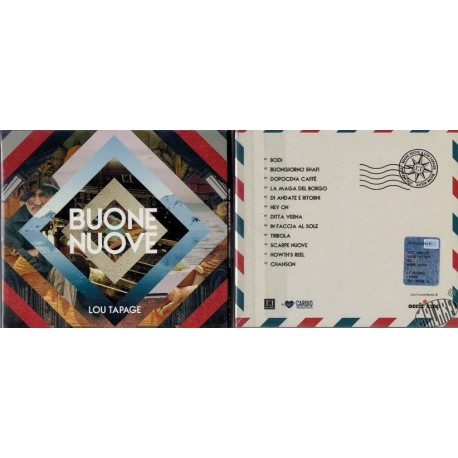 CD de Lou Tapage " Buone nuove"