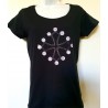 T-shirt Femme croix occitane signes zodiaque