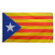 Drapeau catalan indépendantiste L'estelada- 90x150