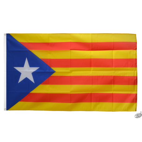 Drapeau catalan indépendantiste L'estelada- 90x150