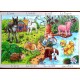 Puzzle bois en occitan animaux de la ferme