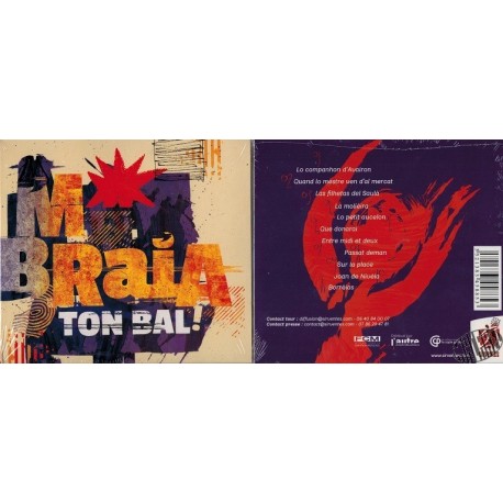 CD " Ton bal !" de M Braia