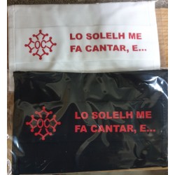 Masque de protection Humour occitan Lo solelh me fa cantar...