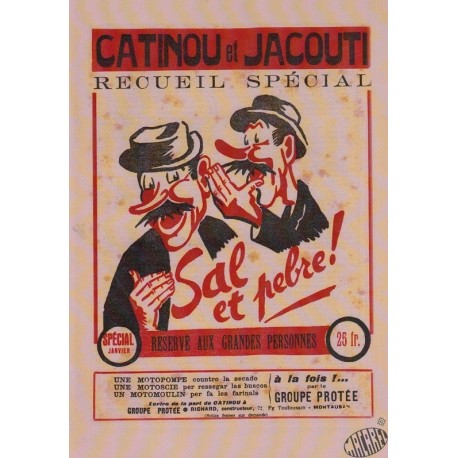 Catinou et Jacouti : sal e pebre, recueil spécial