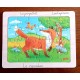 Puzzle bois 24 pièces Bébés animaux et leurs amis , légendes en occitan