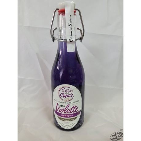 Sirop à l'arôme naturel de violette 25cl