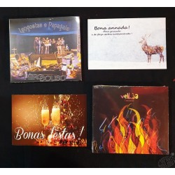 Lot 2 CD musique Vallées occitanes Italie et 2 cartes de voeux