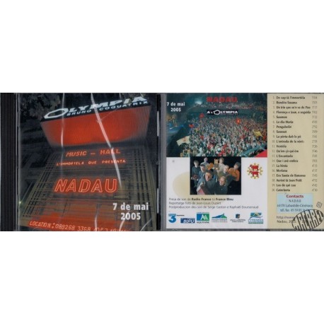 CD "Olympia 2005" de Nadau