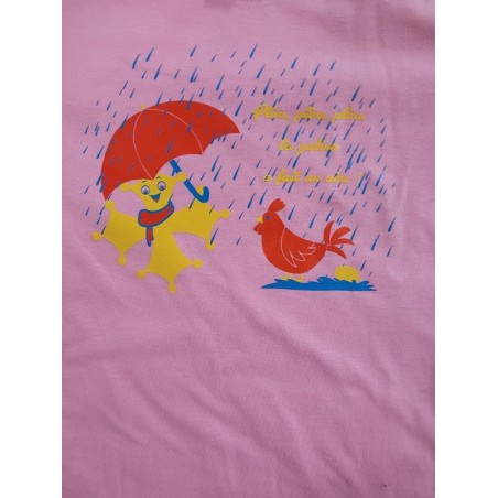 T-shirt enfant comptine en occitan La galina