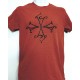 T-shirt Homme Croix occitane tribale