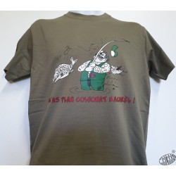 T-shirt Homme humour occitan Pescaire (Pêcheur)