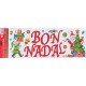 Déco vitres Père Noël et lutin  Bon Nadal (Joyeux Noël en occitan)