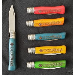 Couteau pliable occitan couleur 17cm