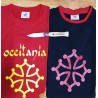 Lot occitan  T-shirt Calligraphie ou Classoc et couteau pliable