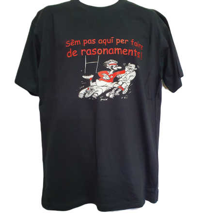 T-shirt humour rugby Rasonaments occitan