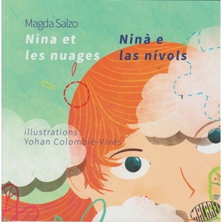 Nina et les nuages de De Magda Salzo, livre bilingue français-occitan