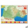 Lot 10 cartes Occitanie 70x100