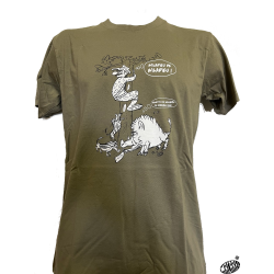 T-shirt homme Humour occitan chasse Miladieu