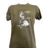 T-shirt humour Occitan Miladieu chasse