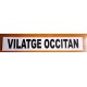 Lot  10 auto-collants Vilatge occitan