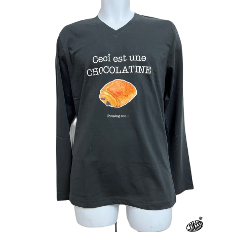 T-shirt Homme humour chocolatine