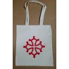 Sac coton (tote-bag) croix occitane