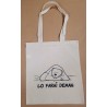 Sac coton ( ou tote-bag ) humour occitan Lo farai deman