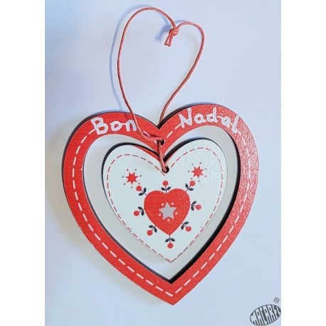 Sujet Bon Nadal (Joyeux Noël en occitan)  à suspendre