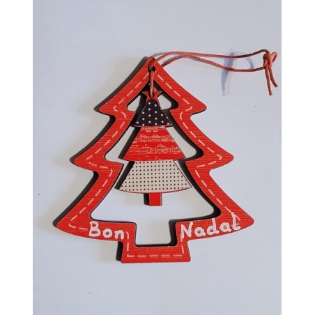 Sujet Bon Nadal (Joyeux Noël en occitan)  à suspendre