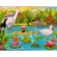 Puzzle bois 24 pièces La mare