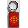 Porte-clés drapeau occitan