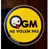 Auto-collant en occitan OGM ne volèm pas !