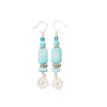 Boucles d'oreilles croix occitane Un amour de turquoise