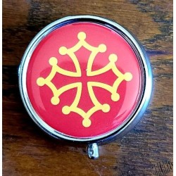 Cendrier de poche croix occitane