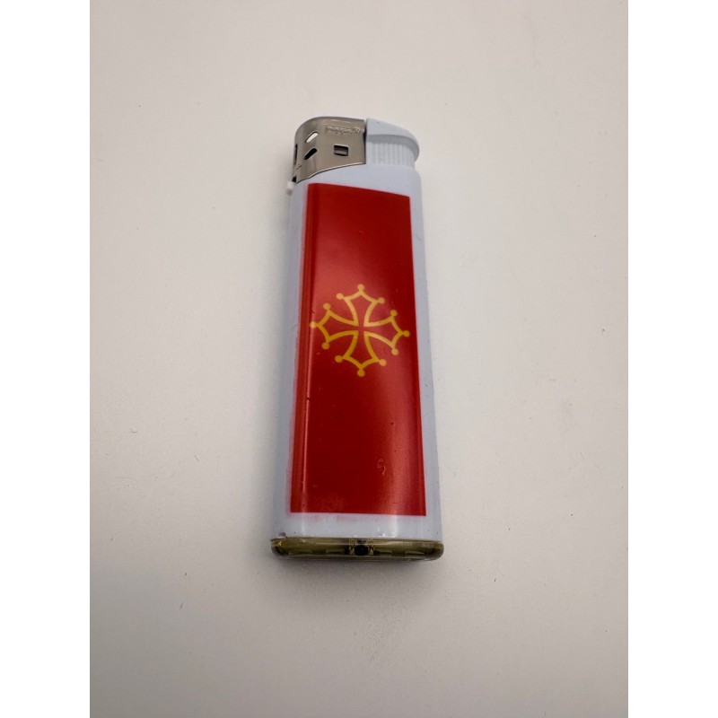 Briquet rechargeable drapeau occitan