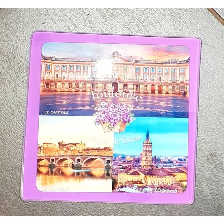 dessous-de-plat verre vues Toulouse