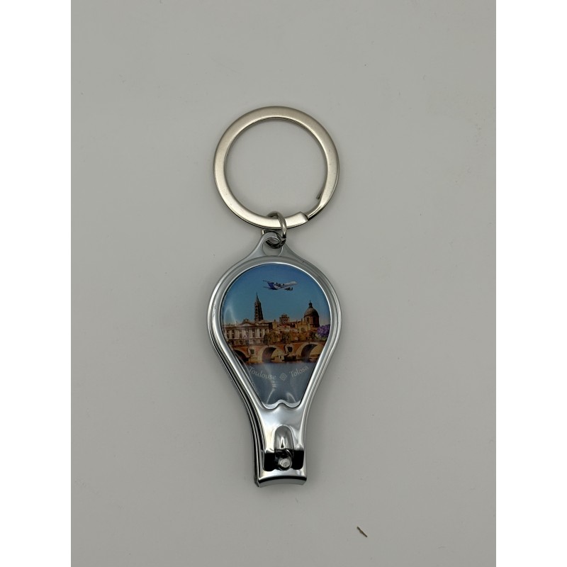 Porte-clés TOULOUSE COUPE ONGLES