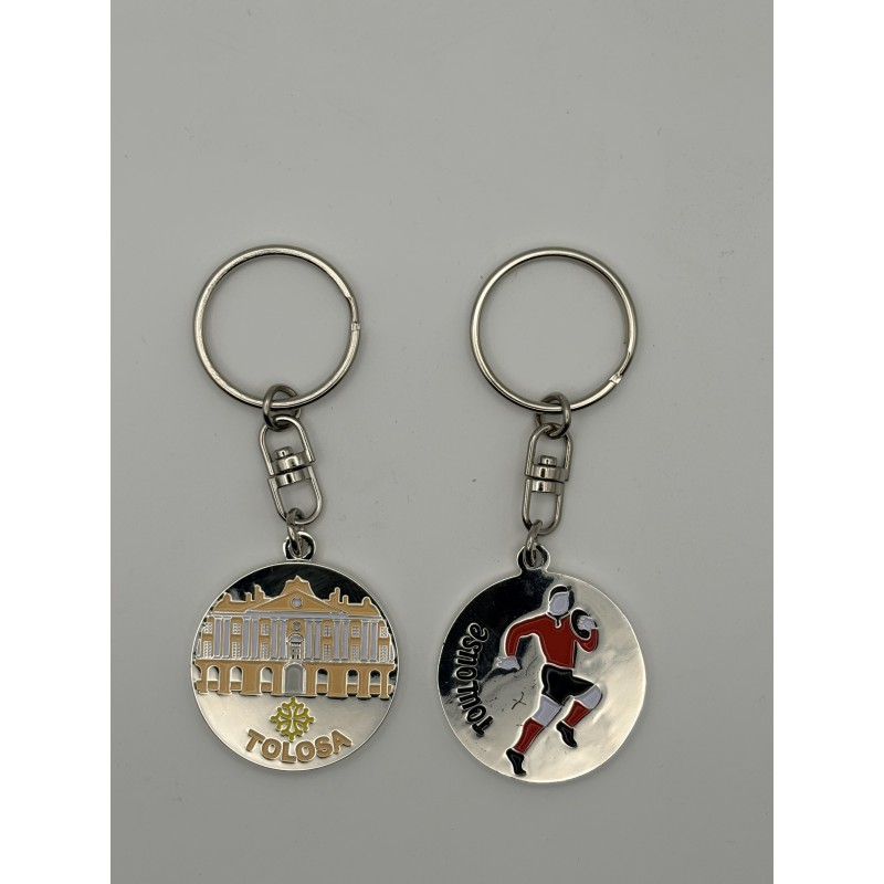 Porte-clés METAL CAPITOLE DOS RUGBY