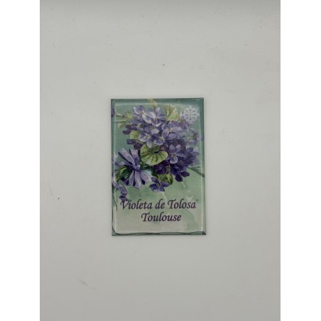 magnet VIOLETTE VERT