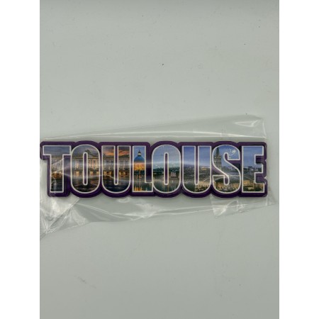magnet Toulouse lettre
