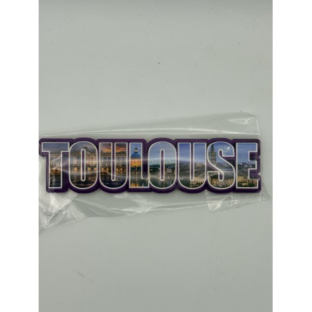 magnet Toulouse lettre