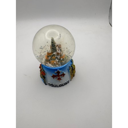 lot de 6 PETITE BOULE DE NEIGE ST SERNIN