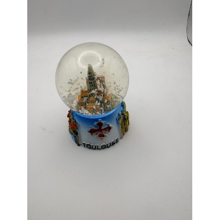 lot de 6 PETITE BOULE DE NEIGE ST SERNIN
