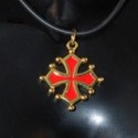 Pendentifs croix occitane fantaisie