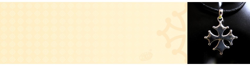 Bijoux : Pendentifs croix occitane Argent massif