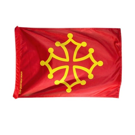 Lot 10 drapeaux occitans 70cm x 100cm